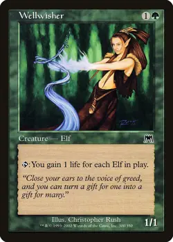 Wellwisher Onslaught PLD Green Common MAGIC THE GATHERING MTG CARD ABUGames - Image 1