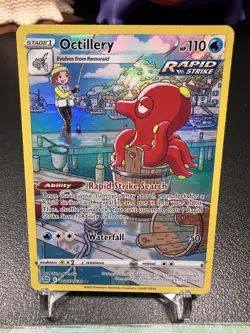 Octillery TG03/TG30 Brilliant Stars Rare Pokemon Full Art Character Card NM - Image 1