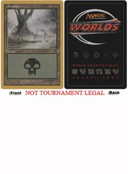 Swamp (Odyssey 341 - Carlos Romao - 2002) World Championship NM CARD ABUGames - Image 1