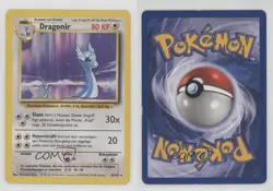 Dragonair German Pokemon Base Set #18 1999 15fy - Image 3