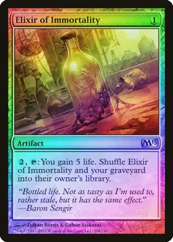 Elixir of Immortality FOIL Magic 2013 / M13 NM Artifact Uncommon CARD ABUGames - Image 1