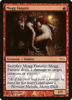 Mogg Fanatic - Foil Promo DCI MP MTG - Image 1