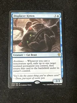 MTG Displacer Kitten Commander Legends Battle for Baldur's Gate Regular NM CLB - Image 1