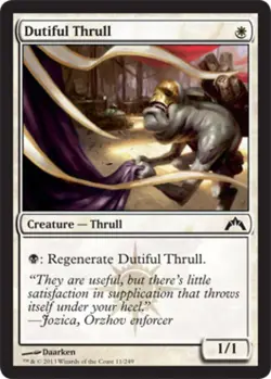 Dutiful Thrull - Near Mint MTG Gatecrash - Image 1