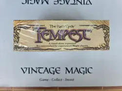 FACTORY SEALED 1997 Tempest Booster Box ~ Vintage MTG/Magic - Image 2