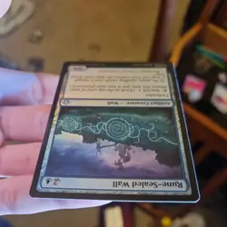 Magic The Gathering MTG - Rune-Sealed Wall Foil - FDN - Image 4