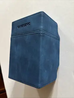 WATCHTOWER 100+ XL Blue / Dark Blue Deck Box GameGenic MTG Pokemon CCG Cards - Image 3