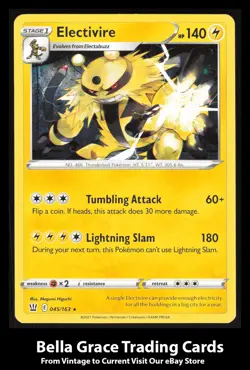 Electivire #045/163 Rare Battle Styles Pokemon TCG - Image 1