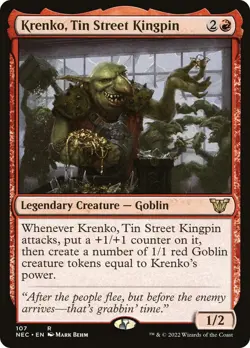 Krenko, Tin Street Kingpin - 107 / English / Near Mint MTG - Image 1