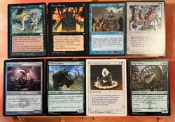 70+ Card Lot MTG Magic Gathering Burnt Offering Siege Wurm Uncommon foil ++ - Image 1