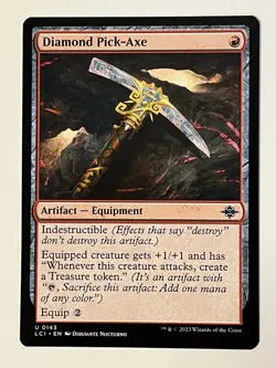 Diamond Pick-Axe the Lost Caverns of Ixalan Non-Foil Regular MTG - Image 1