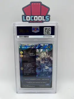 2025 MTG FINAL FANTASY #0523 JILL, SHIVA'S DOMINANT/SHIVA, WARDEN OF ICE PSA 10 - Image 2
