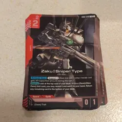 GD01-048 Zaku I Sniper Type - Gundam TCG Card Game Single (Newtype Rising) - Image 1