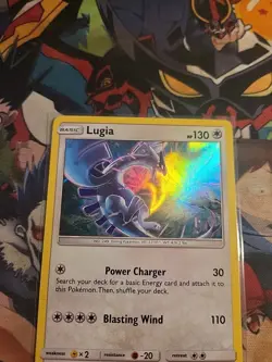 LUGIA Team Up Series POKEMON Holo 2019 Trading Card 131/181 LP - Image 4