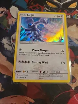 LUGIA Team Up Series POKEMON Holo 2019 Trading Card 131/181 LP - Image 5