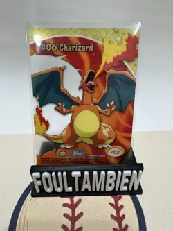 2000 Topps Pokemon TV Animation Series 2 #PC3 Charizard #06 Clear Card C13 - Image 2