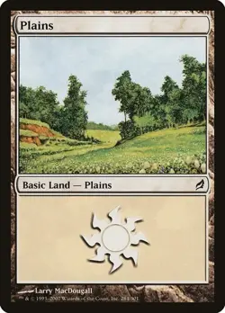 2x Plains (#284) - Foil Lorwyn MP MTG - Image 1