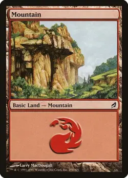 2x Mountain (#294) - Foil Lorwyn MP MTG - Image 1