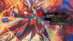 YUGIOH UDS QUALIFIER LANYARD - JADEN YUKI & YUBEL - Image 1
