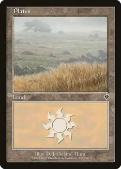 Plains (#333) - Foil Invasion MP MTG - Image 1