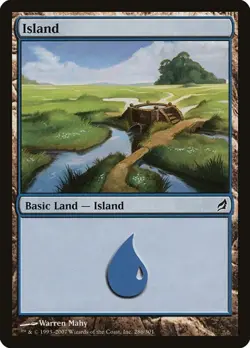 Island (#286) - Foil Lorwyn MP MTG - Image 1