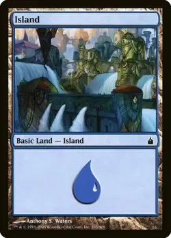 2x Island (#293) - Foil Ravnica: City of Guilds MP MTG - Image 1