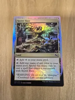 Secret Base (E) - #165/216 Unstable UST Magic MTG - Foil - Image 1
