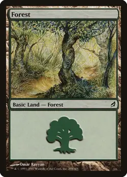 Forest (#298) - Foil Lorwyn MP MTG - Image 1