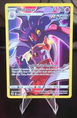 Malamar Pokemon • Ultra Rare • TG06/TG30 Silver Tempest Trainer Gallery NM - Image 1