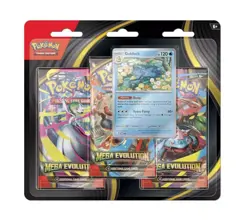 Pokemon TCG Mega Evolution 3 Pack Blister - Golduck (PRE-SALE) - Image 1