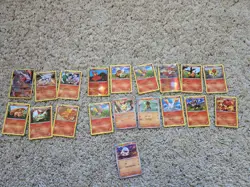 Pokemon Card Lot 100 OFFICIAL TCG Cards - NO DUPLICATES!!! - Image 1