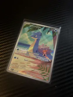 Pokemon Misty’s Lapras 194/182 Destined Rivals Full Art Illustration Rare NM A3 - Image 4