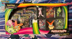 Pokemon TCG: Mythical Squishy Premium Collection Box Factory Sealed 820650809736 - Image 1