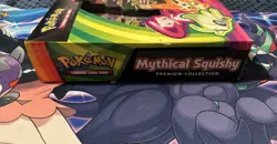 Pokemon TCG: Mythical Squishy Premium Collection Box Factory Sealed 820650809736 - Image 3