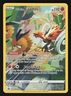 Galarian Zapdos SWSH283 Promo Pokemon SWSH: Sword & Shield Promo Cards - Image 1