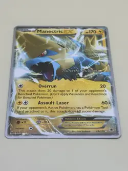 Manectric EX 23/119 Pokemon TCG XY Phantom Forces World Championships 2015 Rare - Image 3