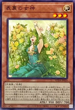 Yugioh Card SUDA-JP029 Goddess of the Two Sides | Normal Japanese - Image 1