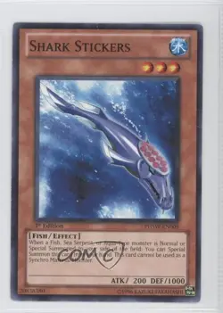 Shark Stickers 1st Ed. YuGiOh Photon Shockwave #PHSW-EN009 - Image 1