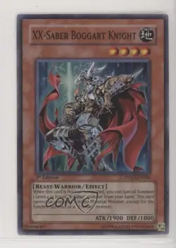 SR - XX-Saber Boggart Knight 1st Ed. YuGiOh The Shining Darkness #TSHD-EN000 - Image 1