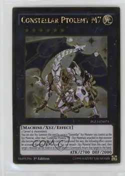 Constellar Ptolemy M7 1st Ed. YuGiOh Premium Gold: Infinite Gold #PGL3-EN071 - Image 1