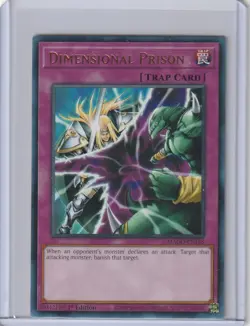 Yugioh MAGO-EN158 Dimensional Prison - Rare 1st Edition - Image 1