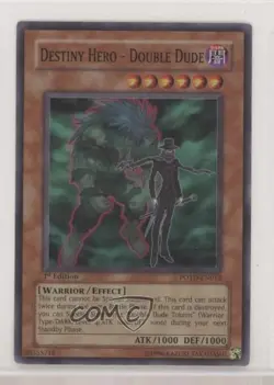 Destiny HERO - Double Dude 1st Ed. YuGiOh Power of the Duelist #POTD-EN012 2006 - Image 1