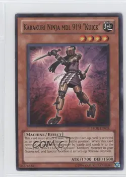 Karakuri Ninja MDL 919 Kuick Unlimited YuGiOh Storm of Ragnarok #STOR-EN028 - Image 1