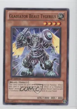 Gladiator Beast Tygerius 1st Ed. YuGiOh Extreme Victory #EXVC-EN034 - Image 1
