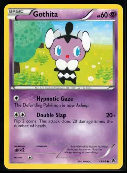 2011 Black & White - Emerging Powers Gothita #43 Non Holo Pokemon Card - Image 1