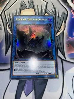 YuGiOh! Rock of the Vanquisher WISU-EN022 Ultra Rare 1st Ed - Image 1