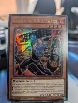 YuGiOh! Vanquish Soul Razen WISU-EN016 1st Ed - Image 1
