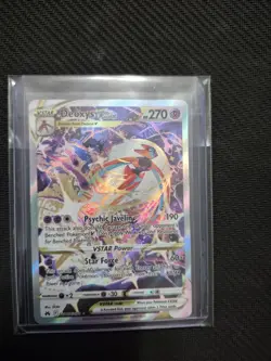 Deoxys VSTAR GG46/GG70 Crown Zenith: Galarian Gallery Holo perfect card - Image 1