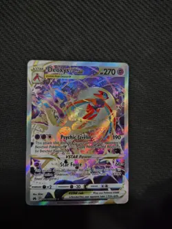 Deoxys VSTAR GG46/GG70 Crown Zenith: Galarian Gallery Holo perfect card - Image 2