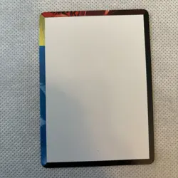 Dragon Ball GT CCG TCG Blank White No Image Misprint Error test Card - Image 1